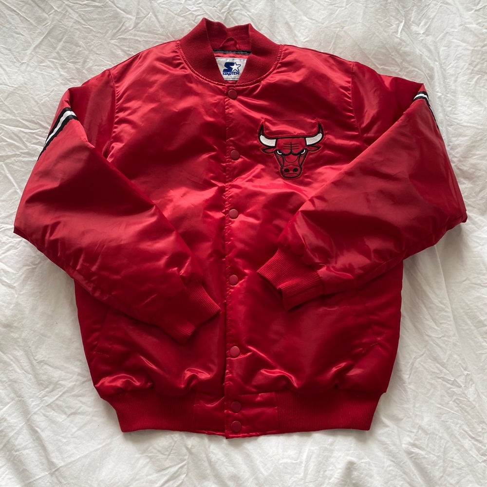Starter x NBA Chicago Bulls Varsity Jacket size L